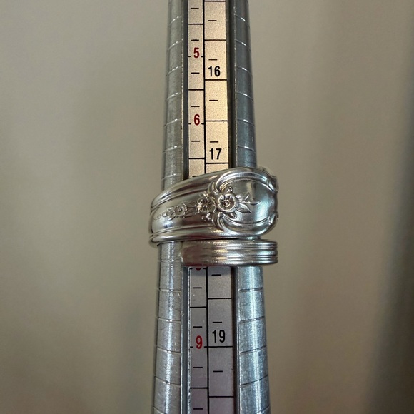 Magnolia Wrap Spoon Ring - Picture 13 of 13